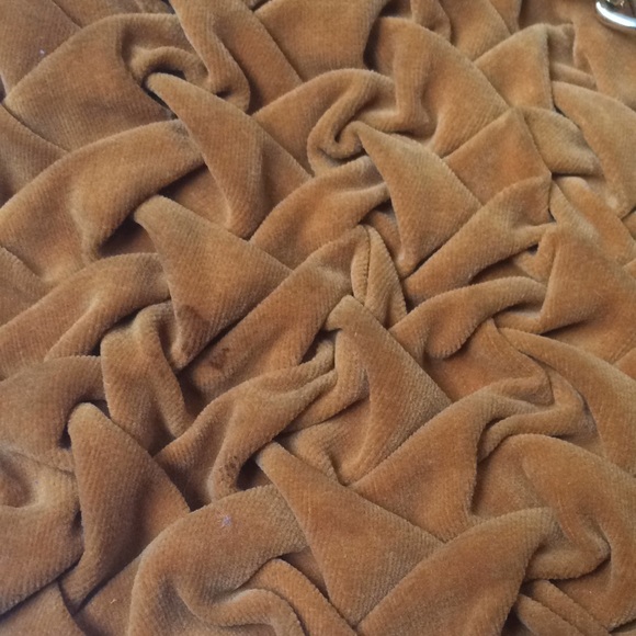 Vintage handmade velvet purse - Picture 4 of 5